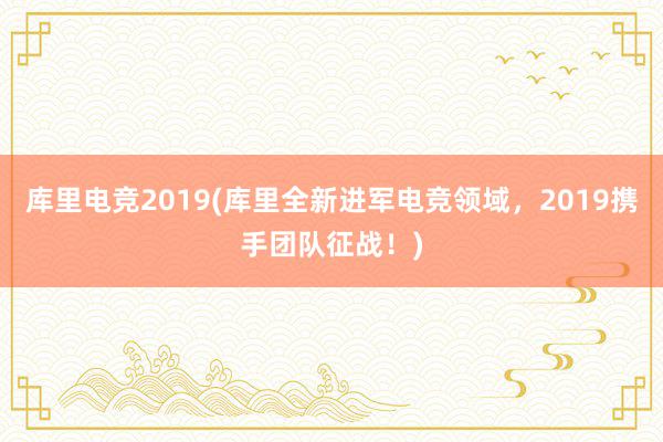 库里电竞2019(库里全新进军电竞领域，2019携手团队征战！)