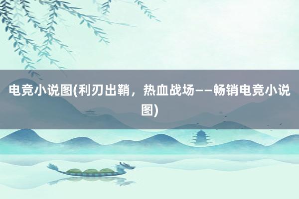 电竞小说图(利刃出鞘，热血战场——畅销电竞小说图)