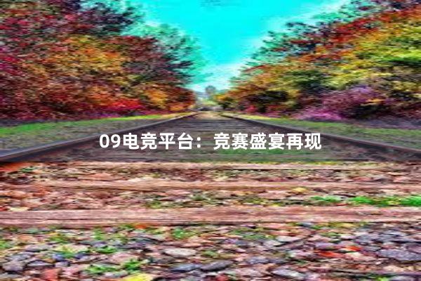 09电竞平台：竞赛盛宴再现